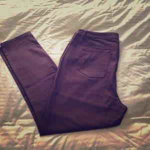 Plum denim in tall, perfect for fall 🍁 NWOT